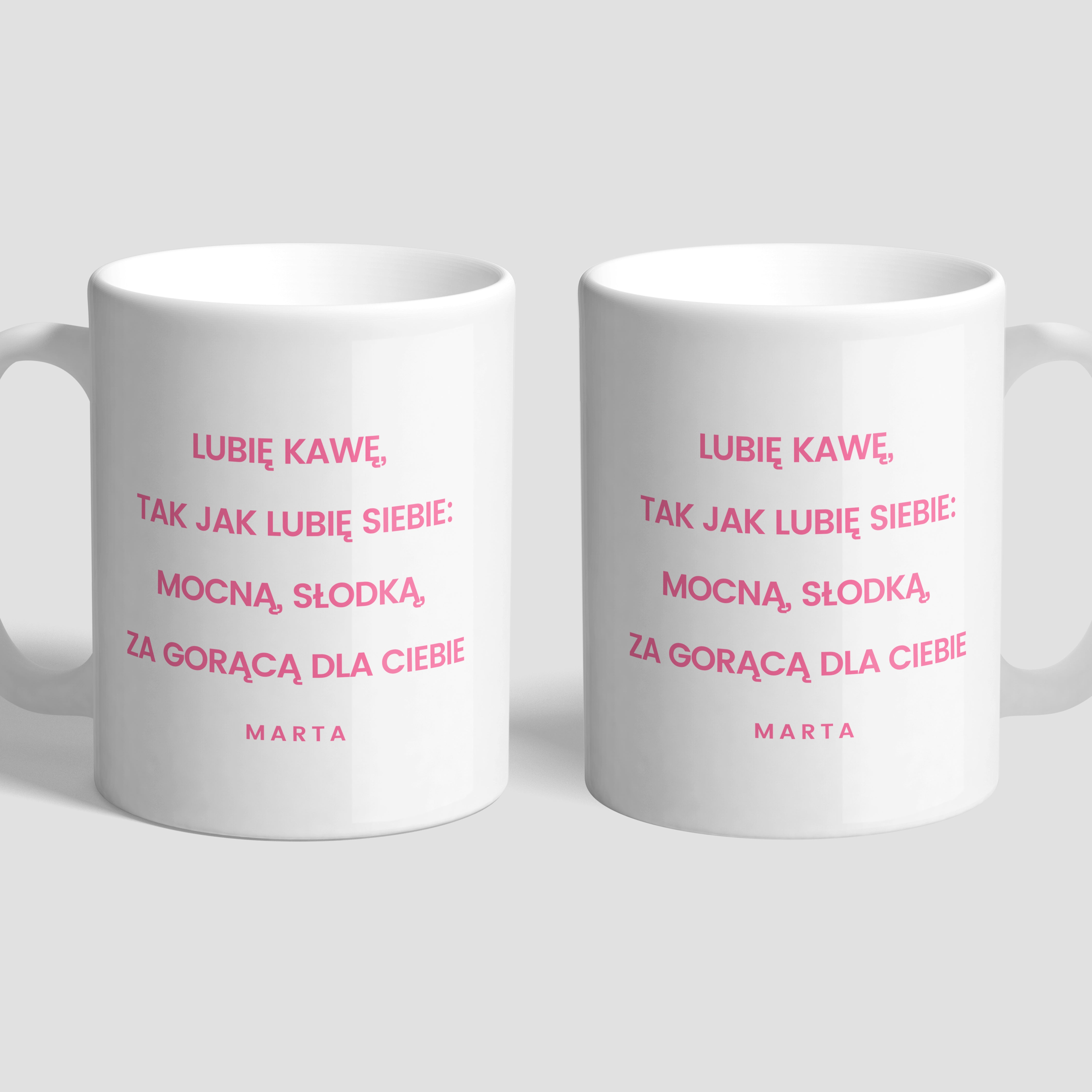 Personalizowany kubek kawosza - prezent dla koleżanki