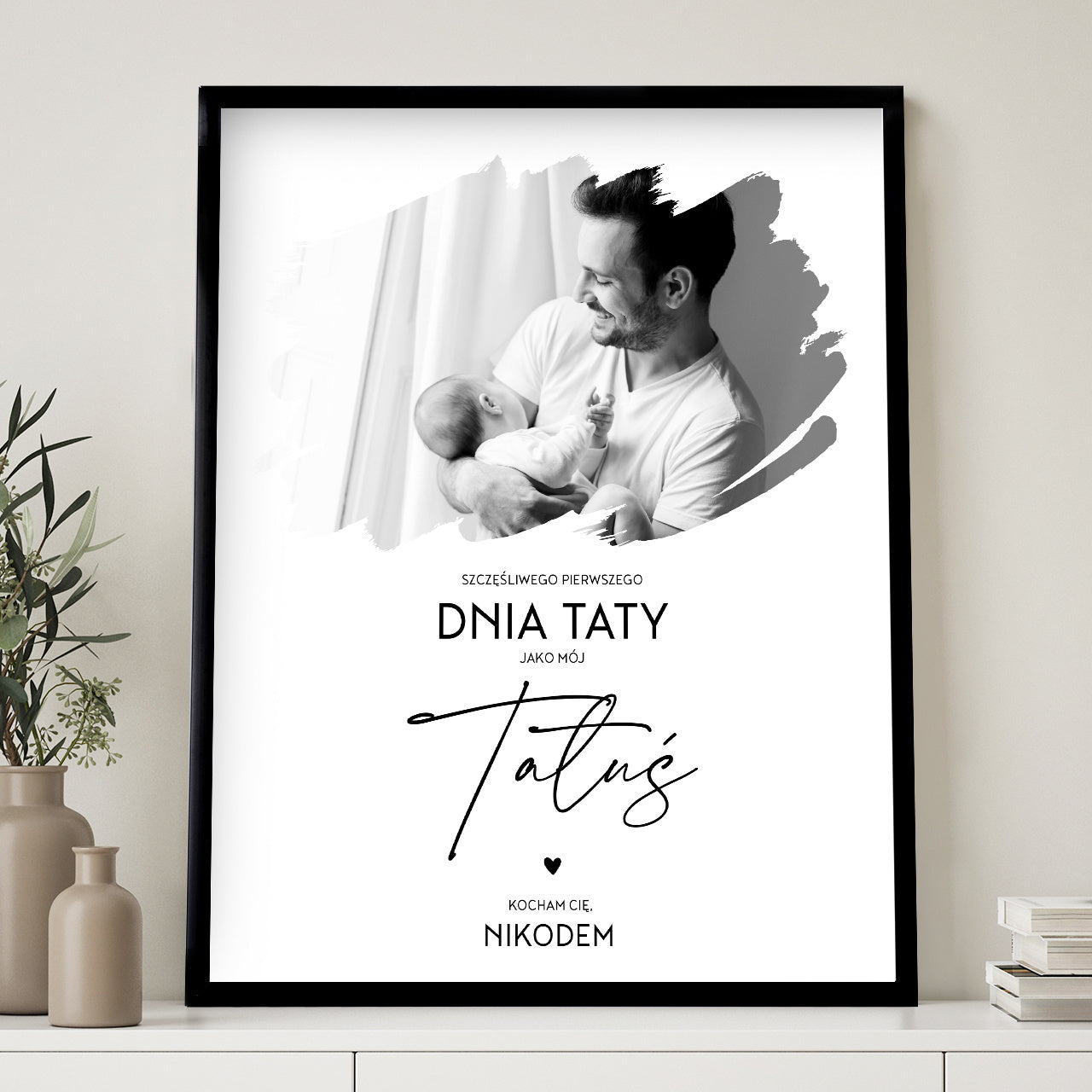 Plakat dla młodego taty