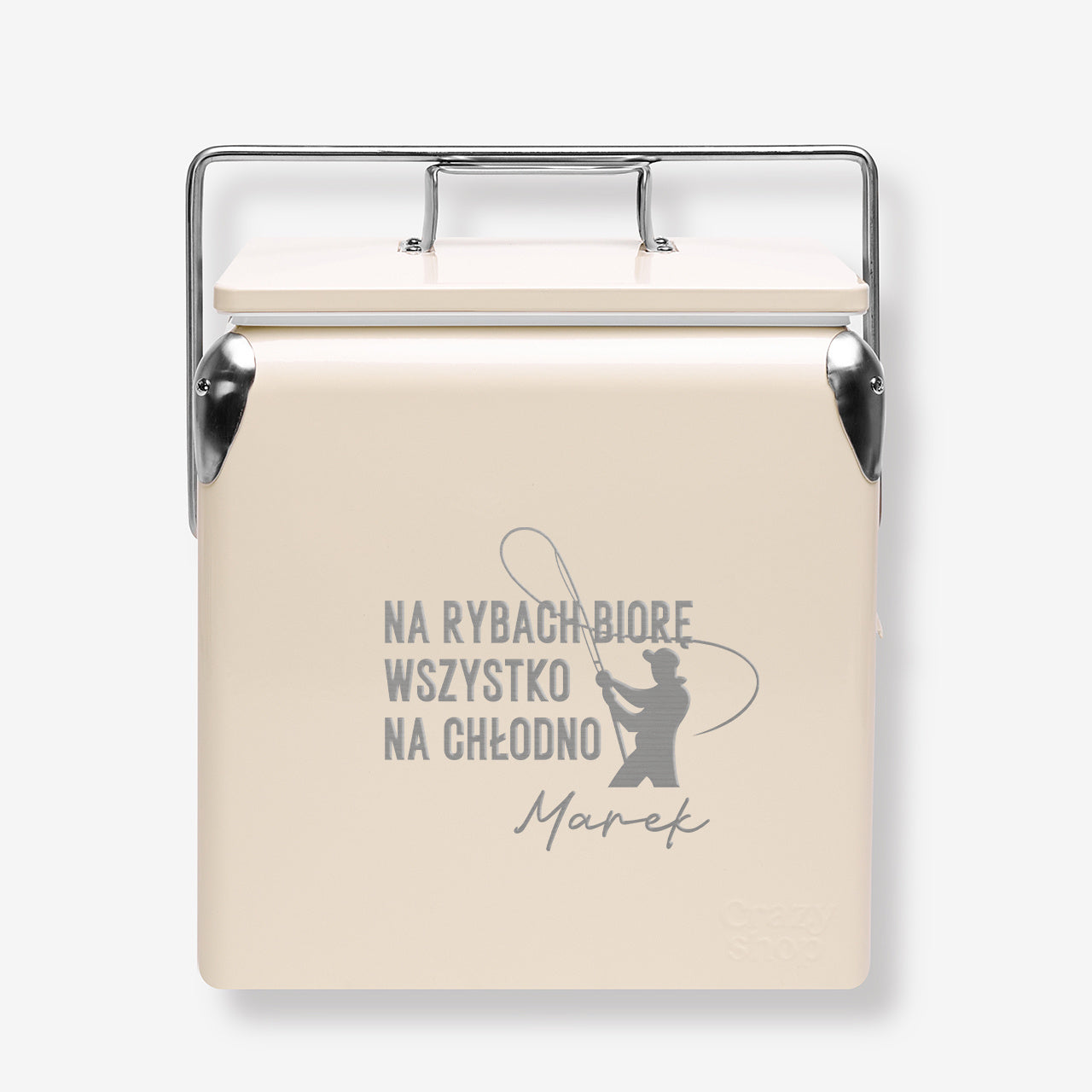Grawerowana lodówka - prezent dla wędkarza