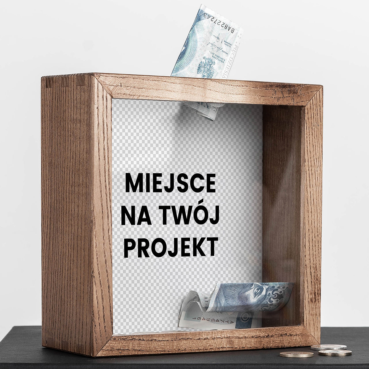Personalizowana skarbonka z własnym projektem