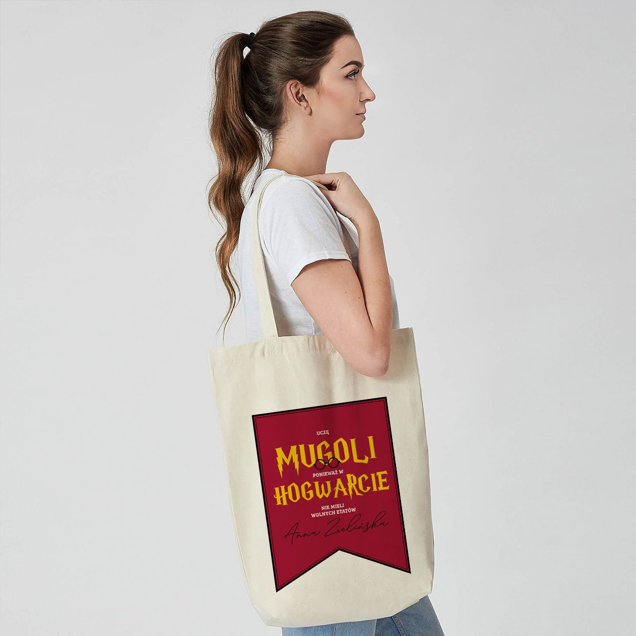 Personalizowana torba nauczyciela - dla fana Harrego Pottera