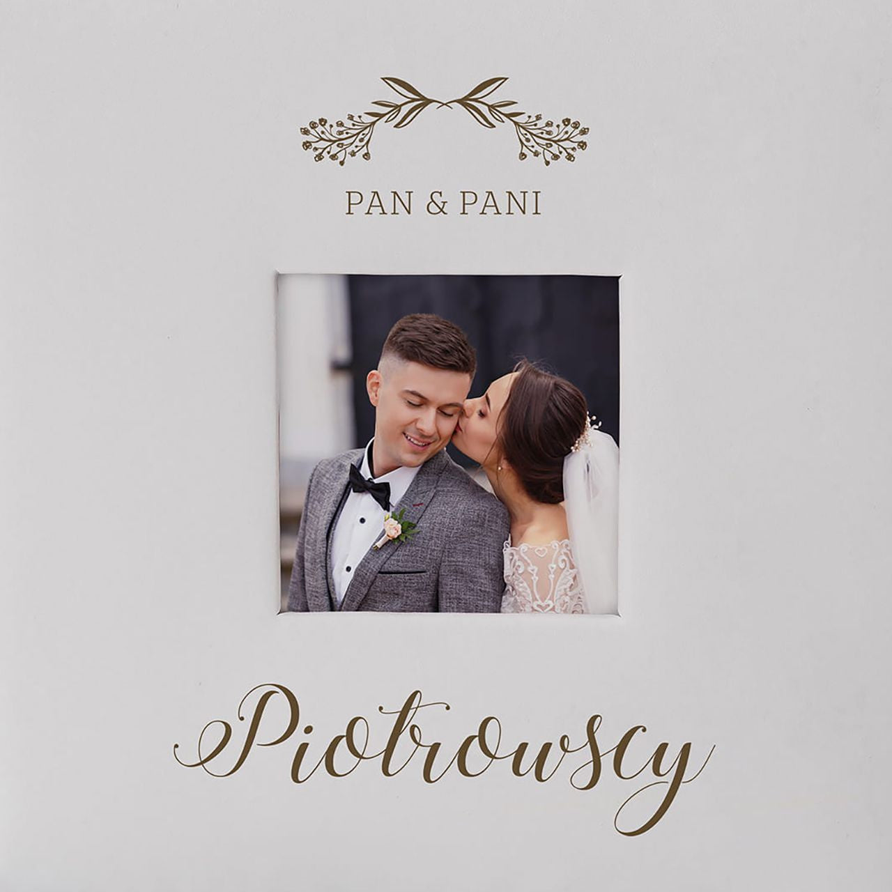 Elegancki album ślubny - prezent ślubny dla młodej pary album na zdjęcia prezent na ślub prezent dla pary młodej