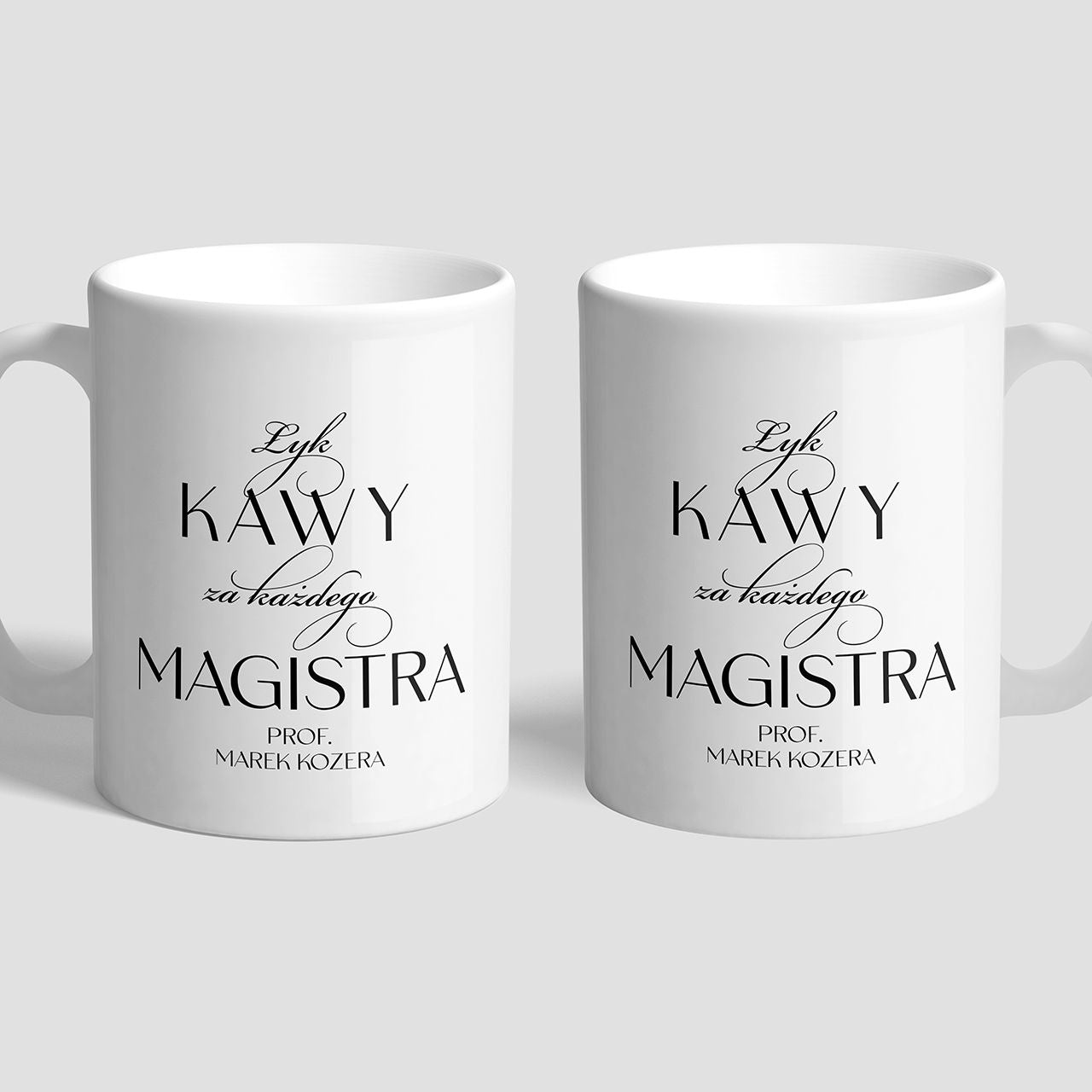 Personalizowany kubek dla promotora kubek personalizowany prezent dla promotora podziękowanie dla promotora