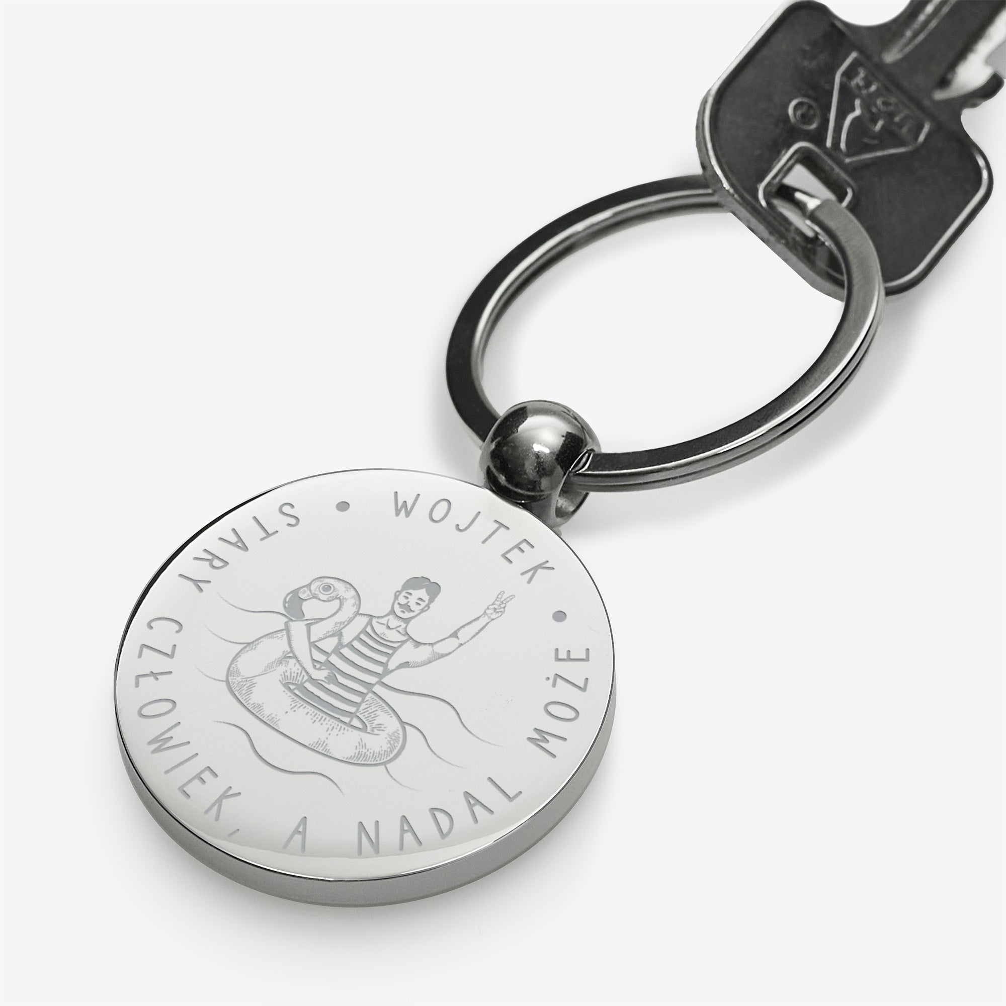 Personalizowany brelok dla pływaka