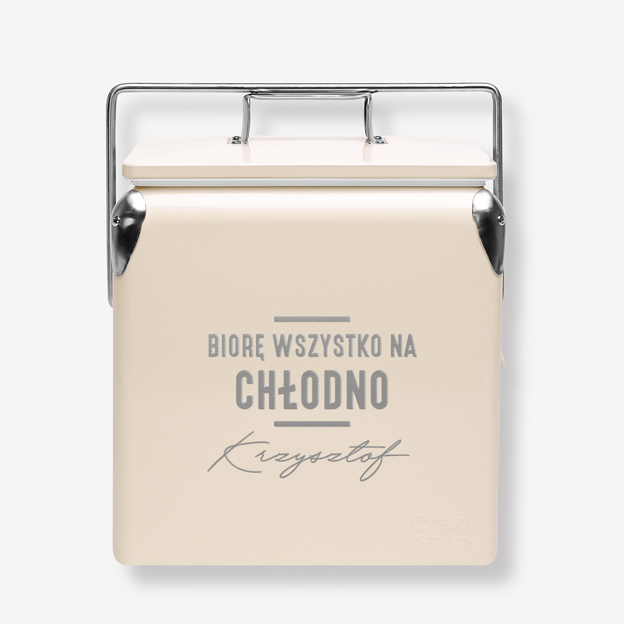 Personalizowana lodówka turystyczna - prezent dla niego