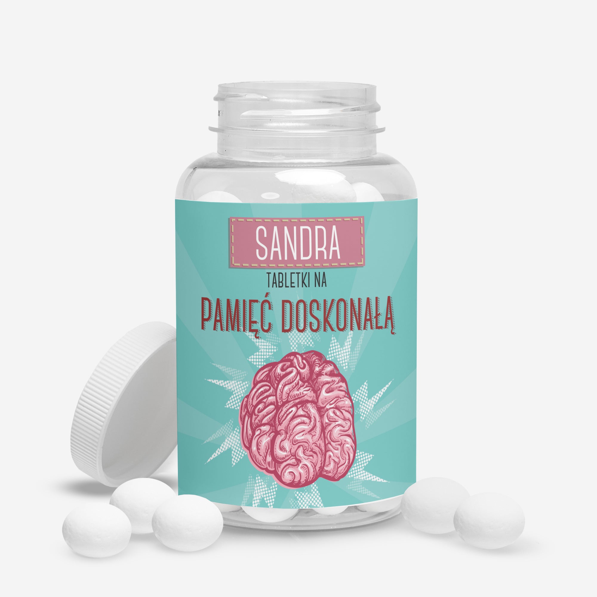 Personalizowane miętówki - Tabletki na pamięć doskonałą