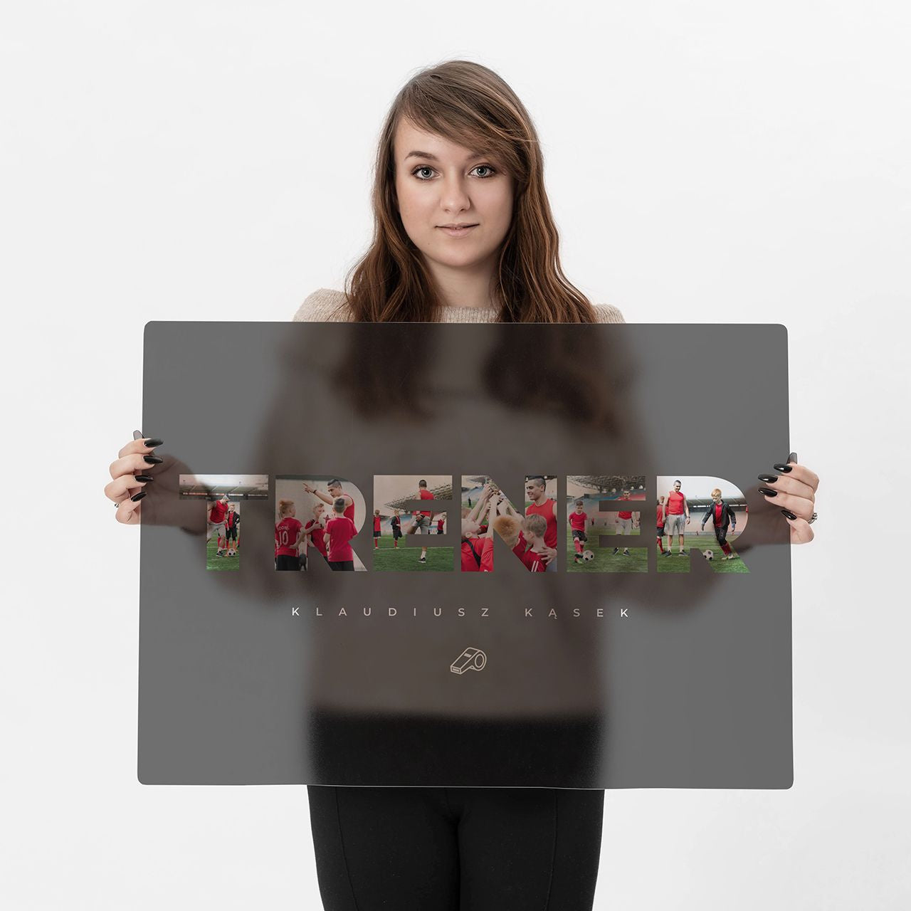 Personalizowana podkładka dla trenera podkładka pod mysz podkładka na biurko prezent dla trenera