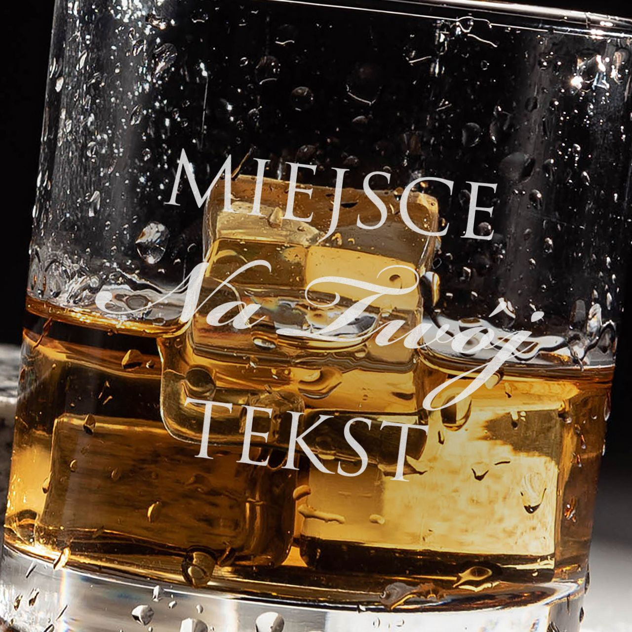 Grawerowana szklanka do whisky - prezent dla konesera whisky