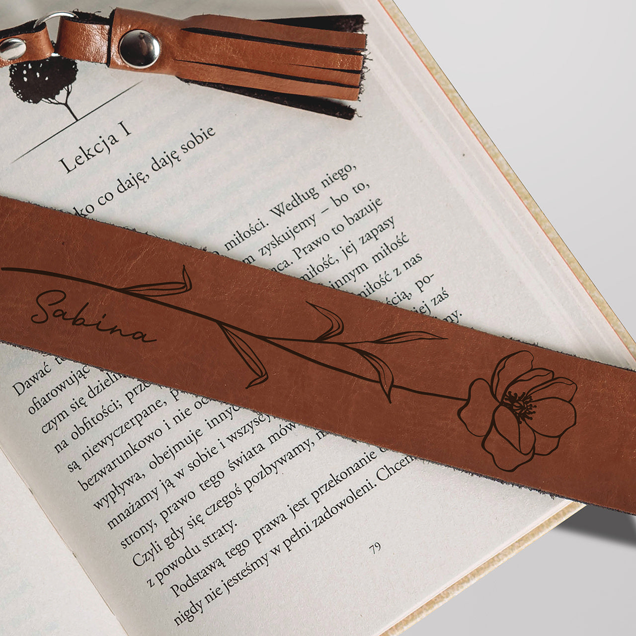 Zakładka do książki z imieniem - prezent dla książkoholiczki