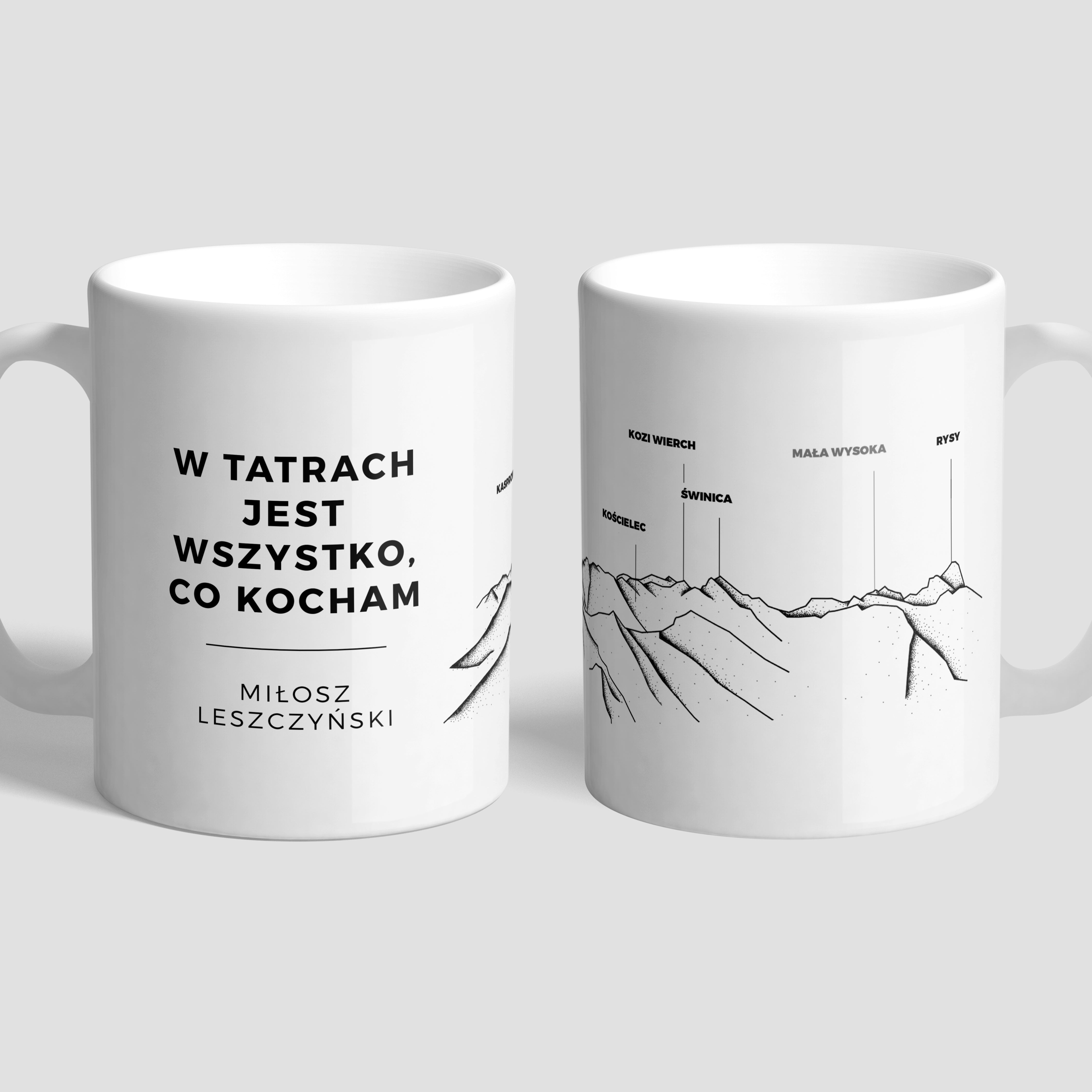 Personalizowany kubek - tatry