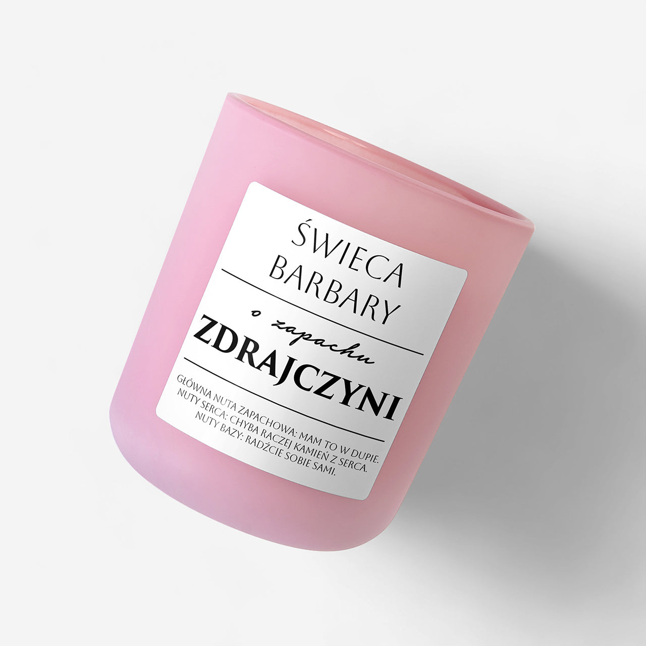 Personalizowana świeczka - prezent na odejście z pracy dla koleżanki prezent na pożegnanie koleżanki z pracy