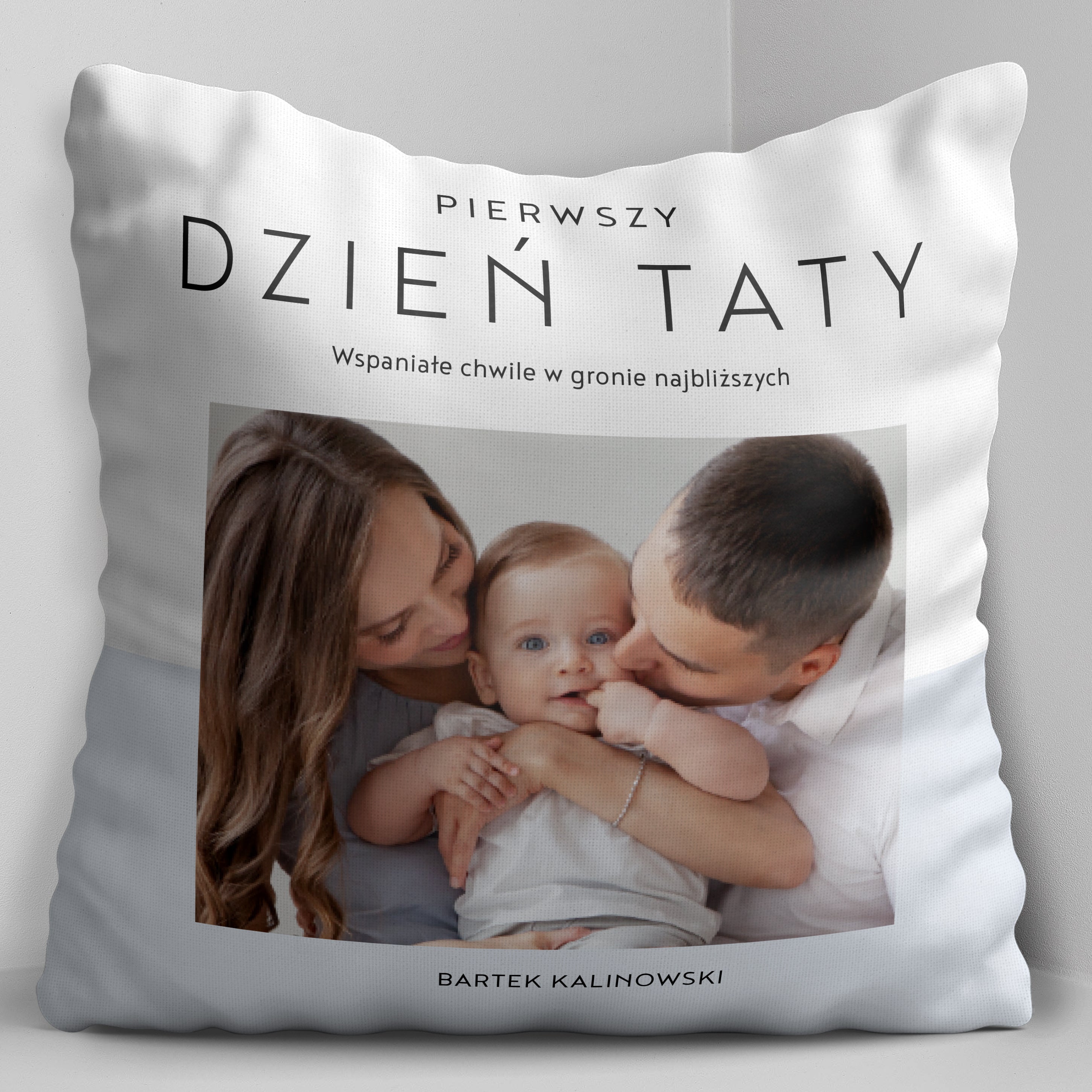 Fotopoduszka - prezent na pierwszy Dzień Taty