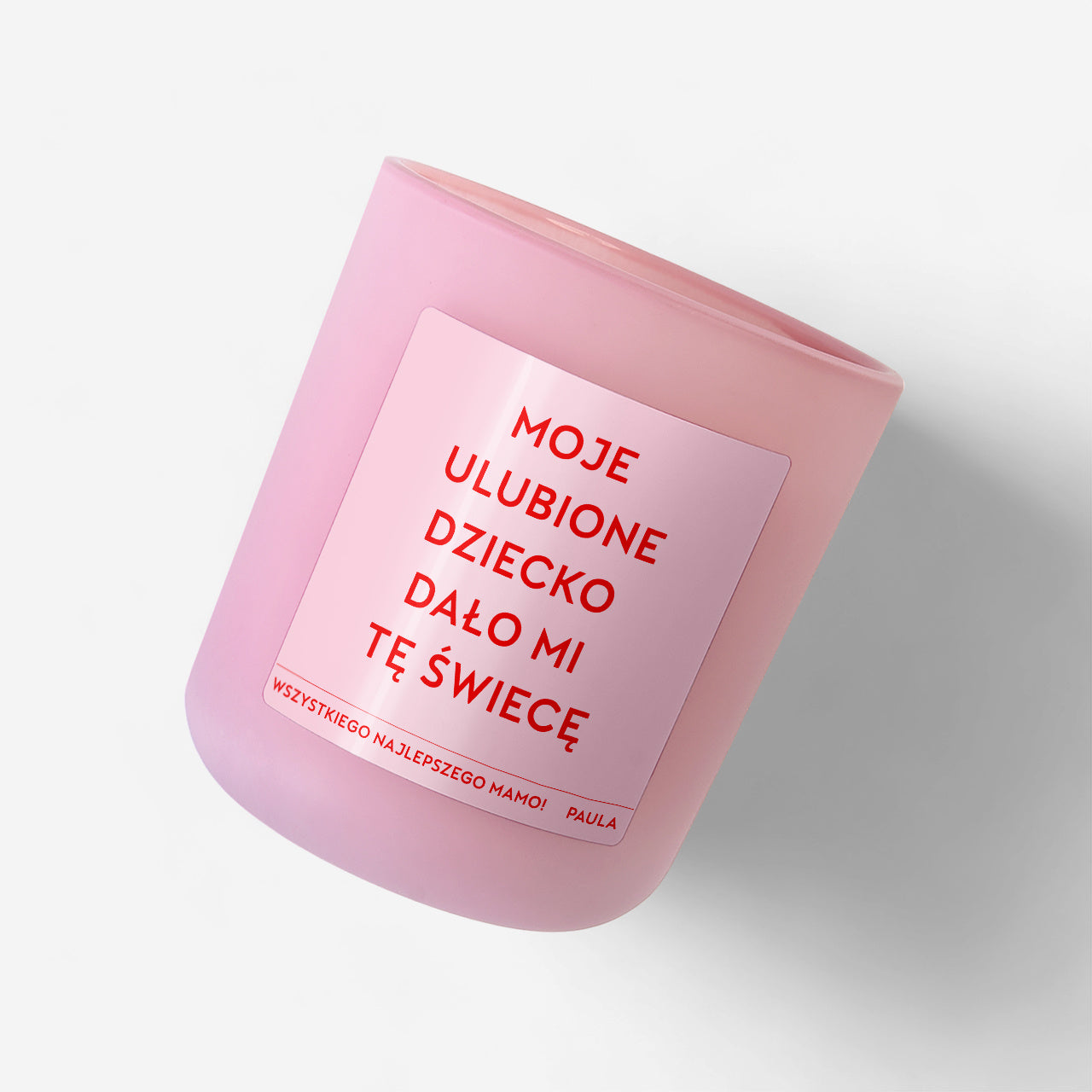 Śmieszna świeczka dla mamy - Ulubione Dziecko