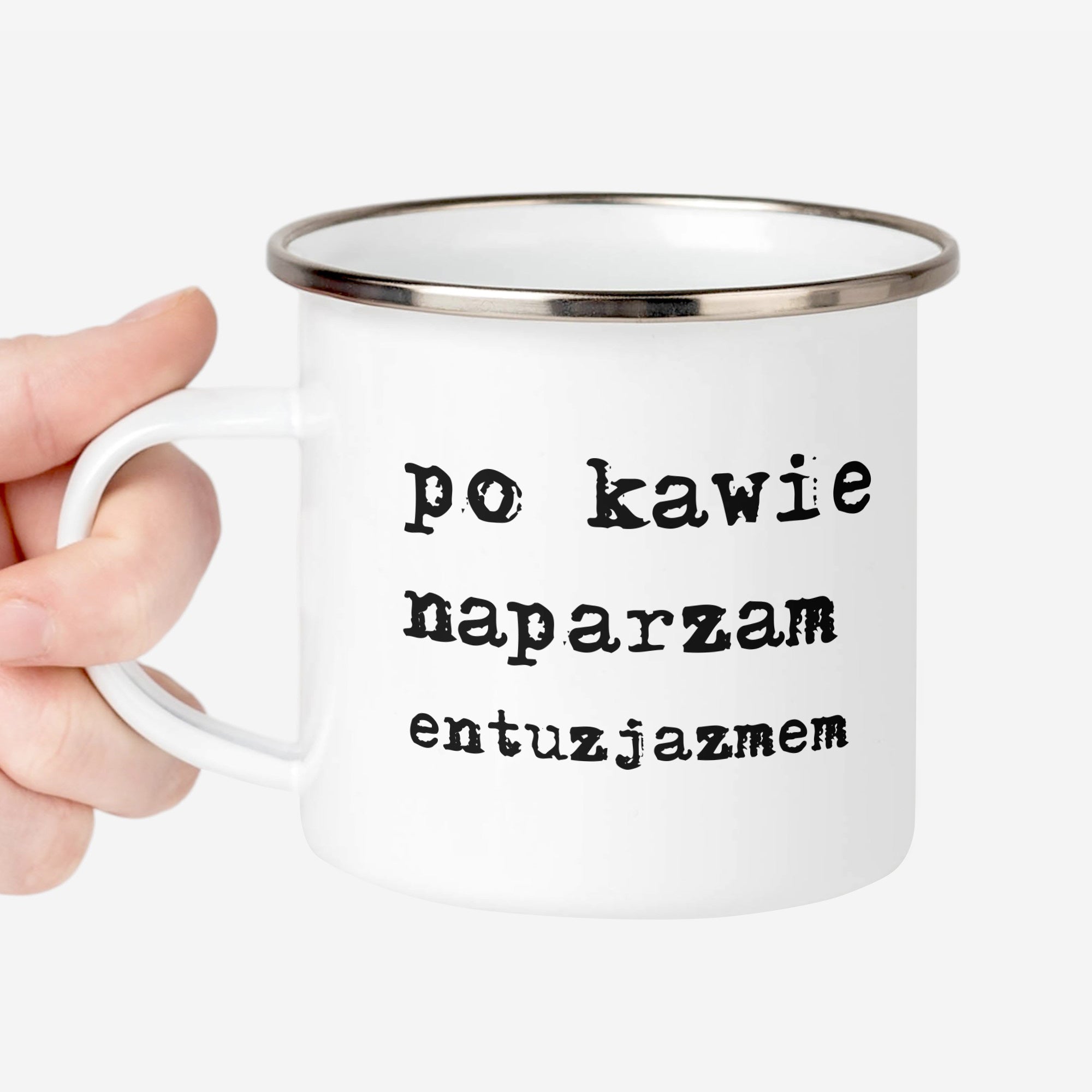 Kubek personalizowany do kawy - prezent dla kawosza