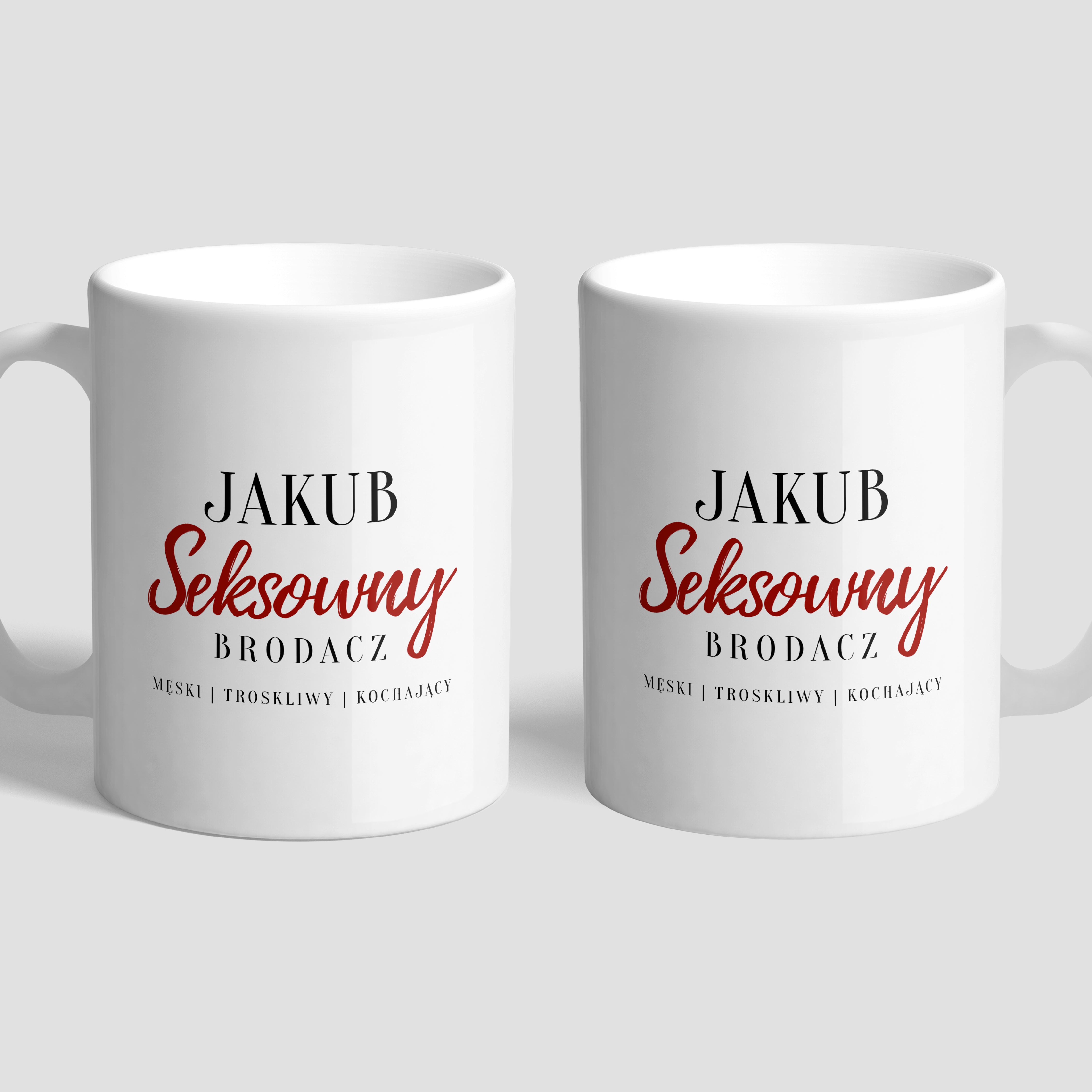 Kubek dla brodacza, kubek męski, kubek z grawerem, kubek z nadrukiem, kubek personalizowany