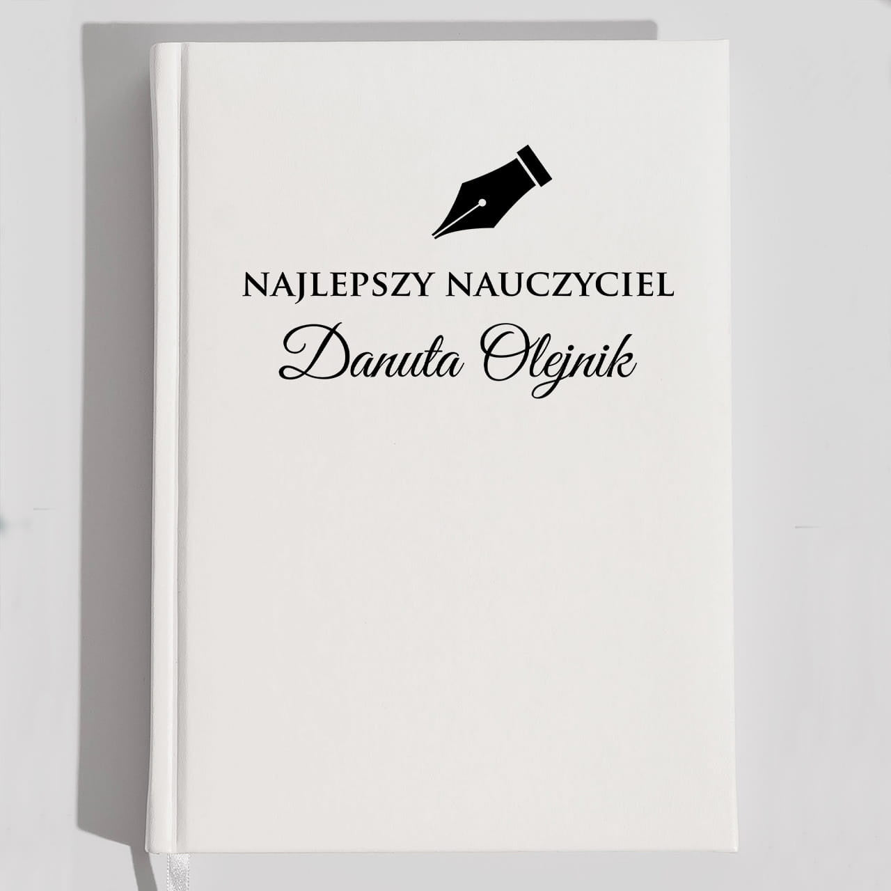 Personalizowany planer nauczyciela - biały