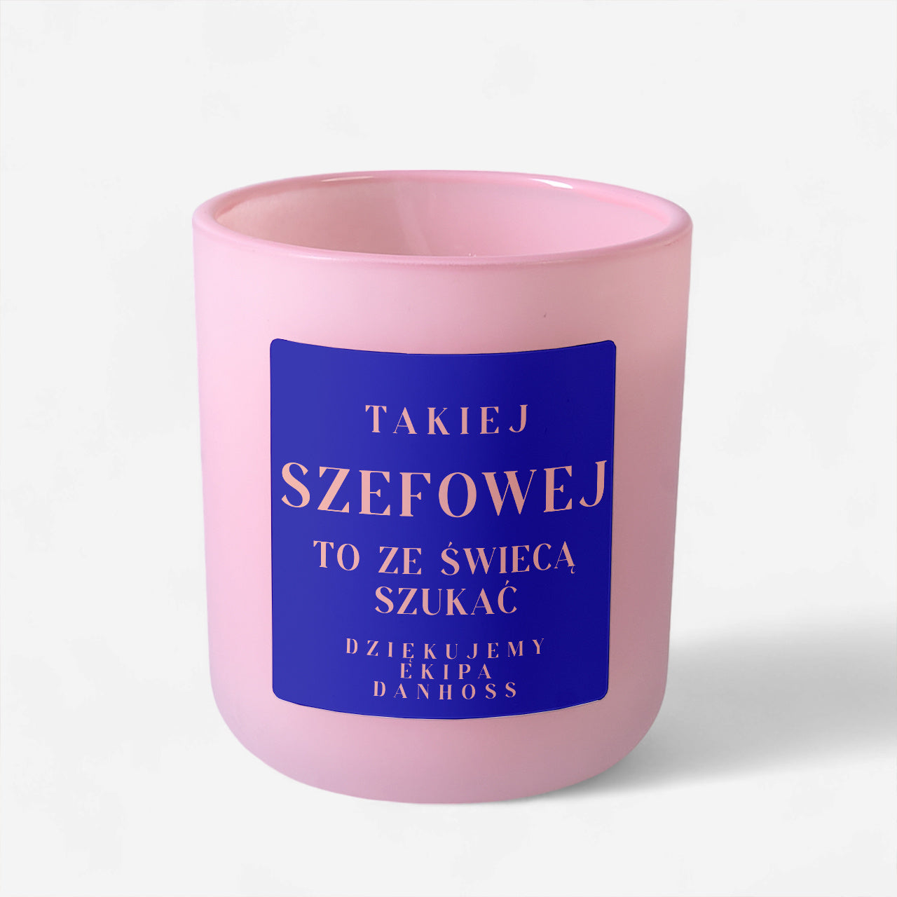 Świeczka zapachowa dla szefowej - ze świecą szukać