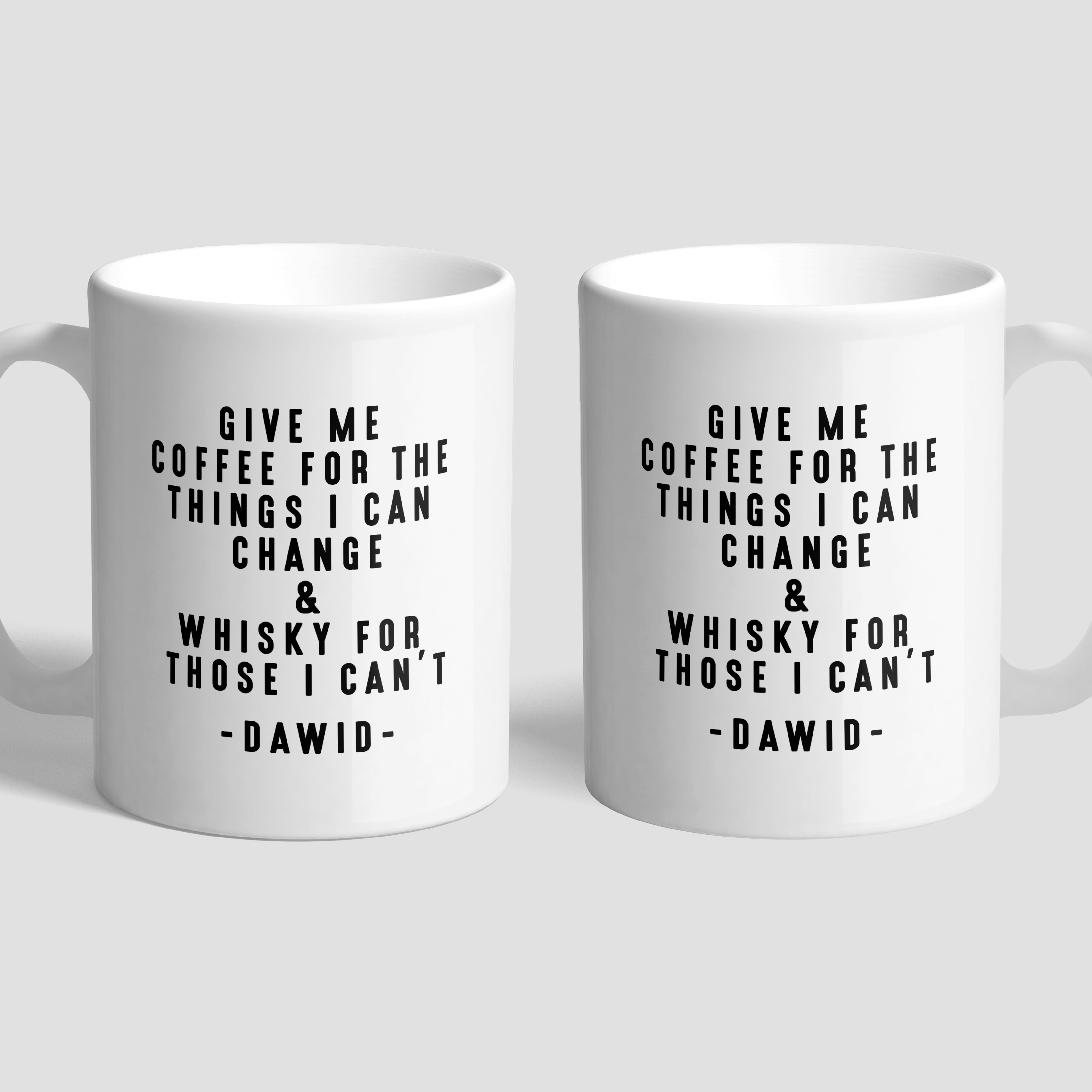 Personalizowany kubek kawosza - Give Me Coffee