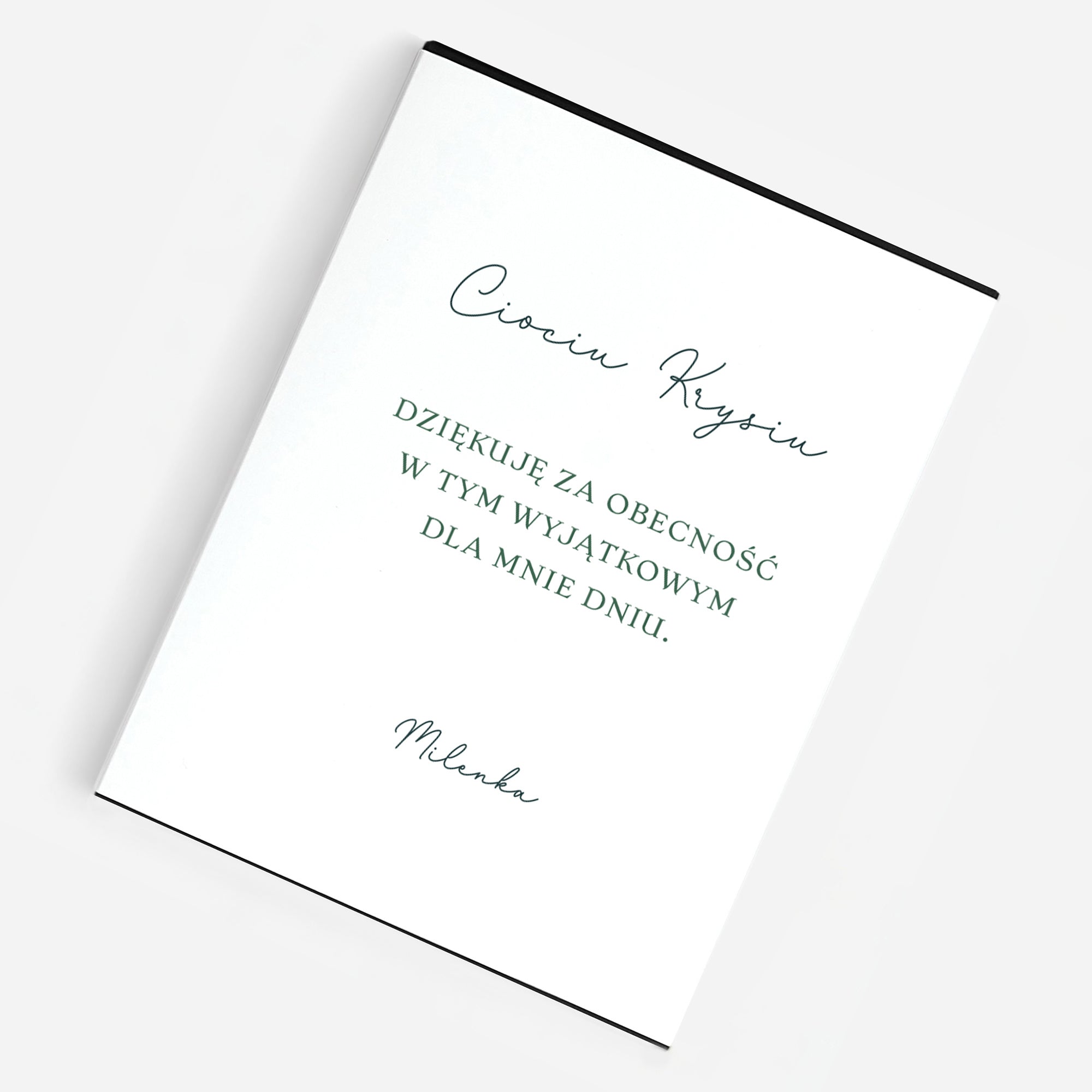Personalizowane praliny PODZIĘKOWANIA DLA CHRZESTNYCH NA CHRZEST
