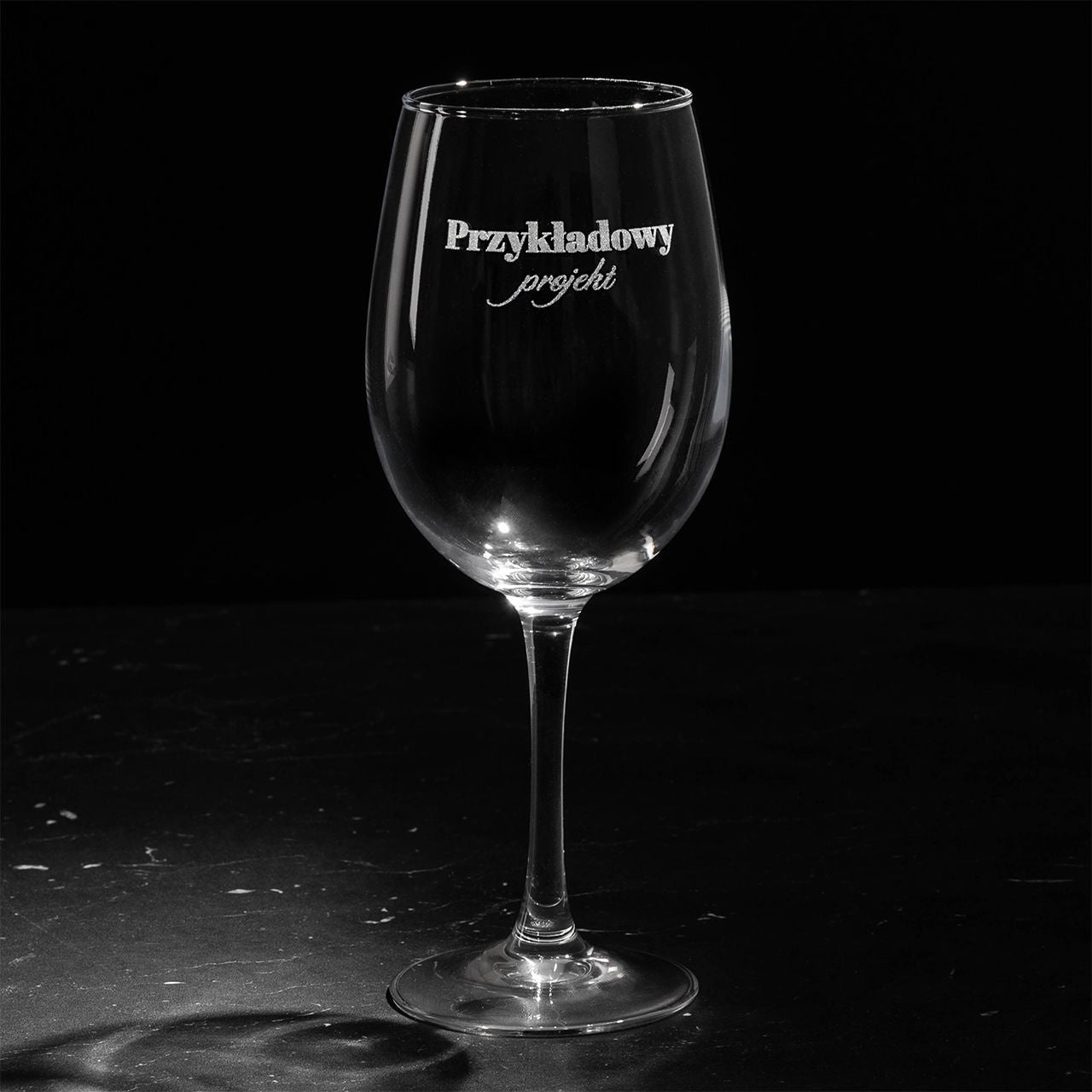 Personalizowany kieliszek do wina 470ml - prezent dla wychowawcy