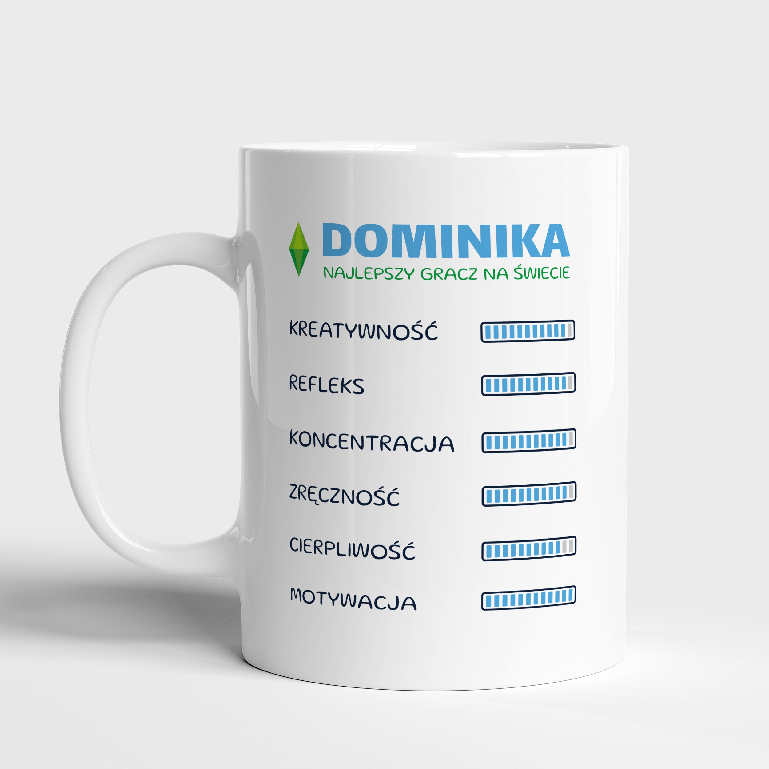 Personalizowany kubek dla gracza
