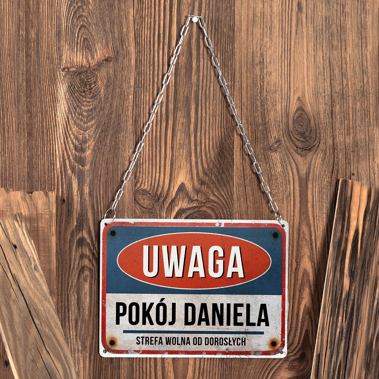 Tabliczka na drzwi do pokoju dziecka - prezent dla nastolatka