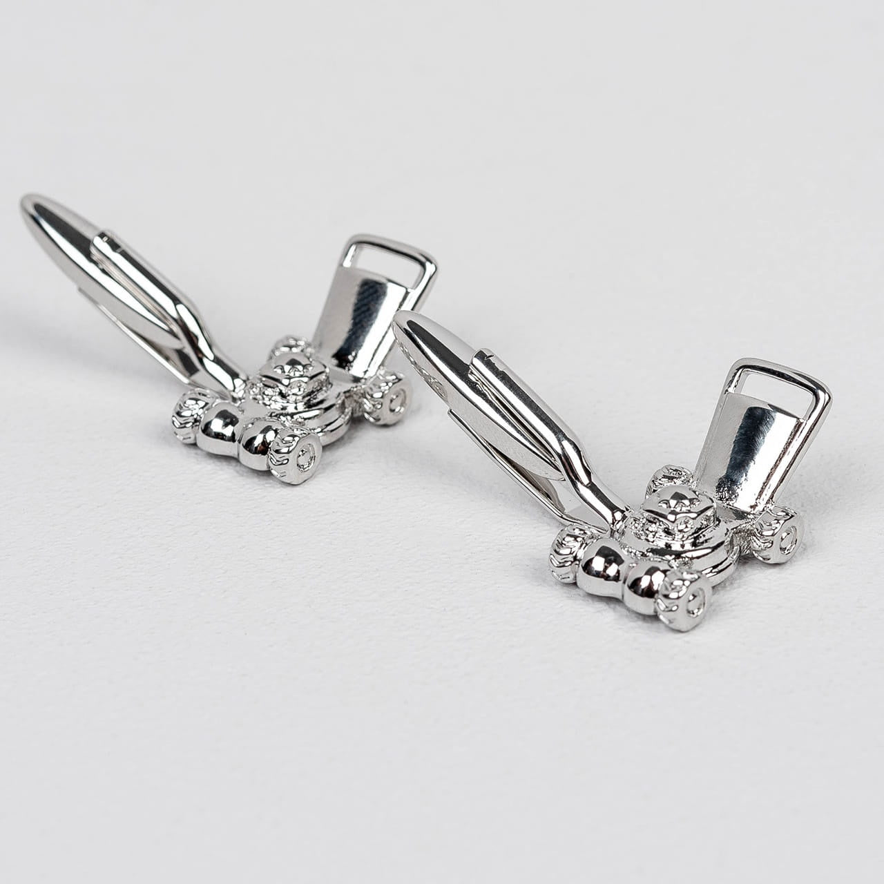 Spinki do koszuli dla ogrodnika - kosiarka prezent dla ogrodnika prezent dla działkowca