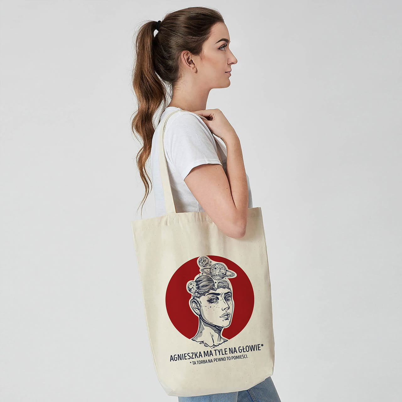 Personalizowana torba z nadrukiem na Dzień Kobiet