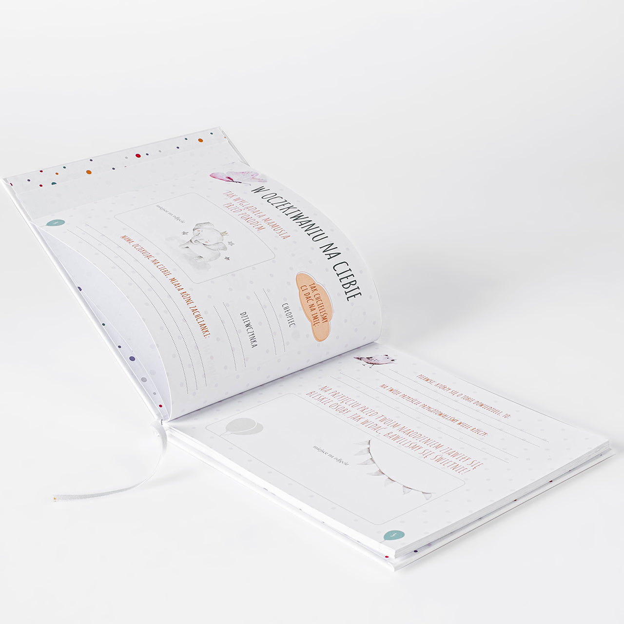 Personalizowany album na roczek dla chłopca album dla dziecka prezent na roczek dla chłopca