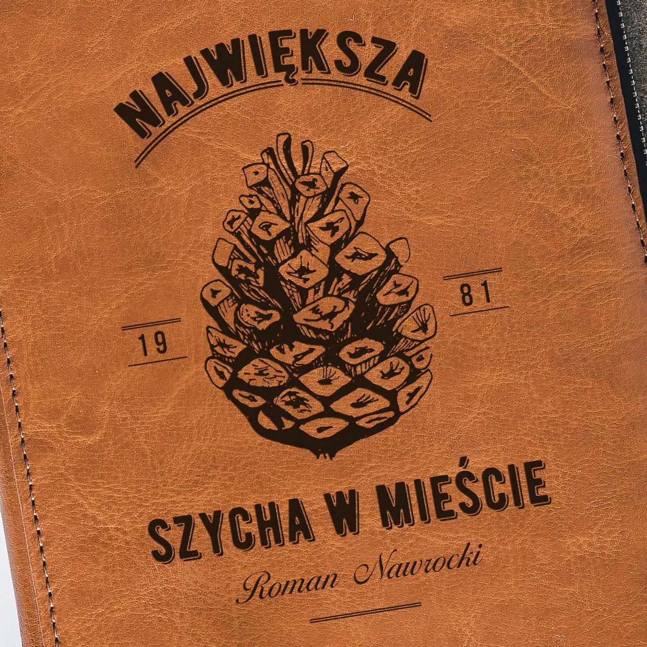 Skórzany organizer dla niego – szycha prezent dla niego organizer skórzany gadżet dla mężczyzny organizer męski