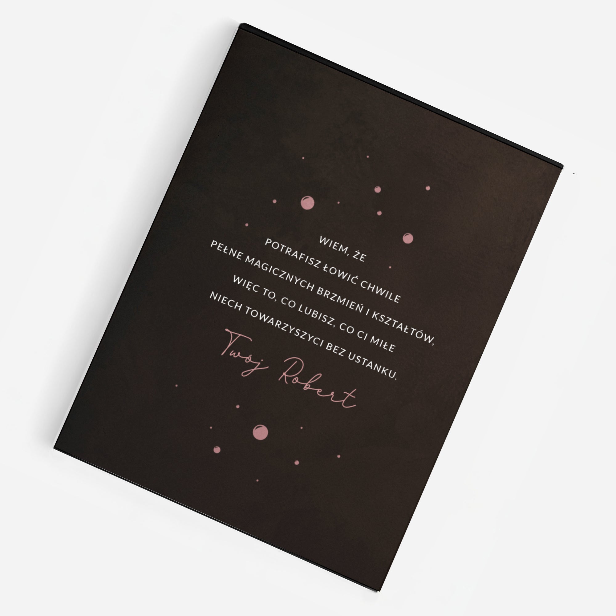 Personalizowane praliny dla miłośniczki prosecco