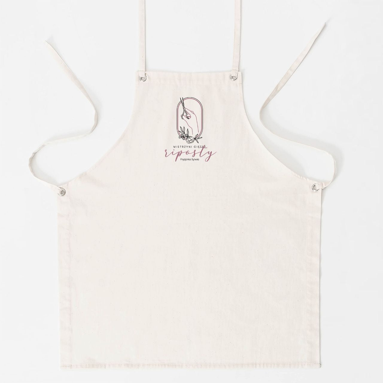 Fartuch personalizowany dla fryzjerki