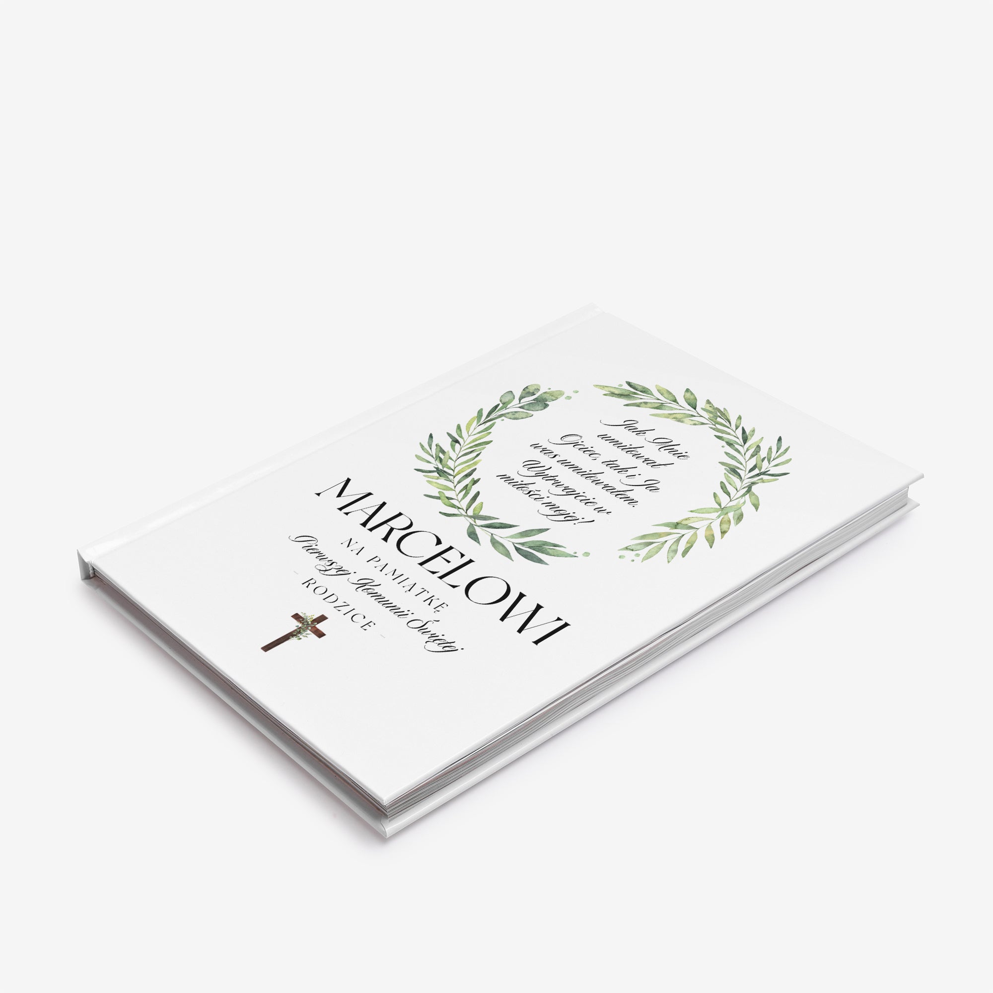 Personalizowana biblia dla dzieci na pamiątkę Pierwszej Komunii Świętej biblia na Komunię