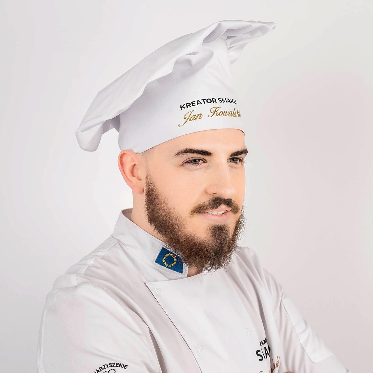 Czapka kucharska dla kucharza prezent dla kucharza czapka kucharza gadżet dla kucharza