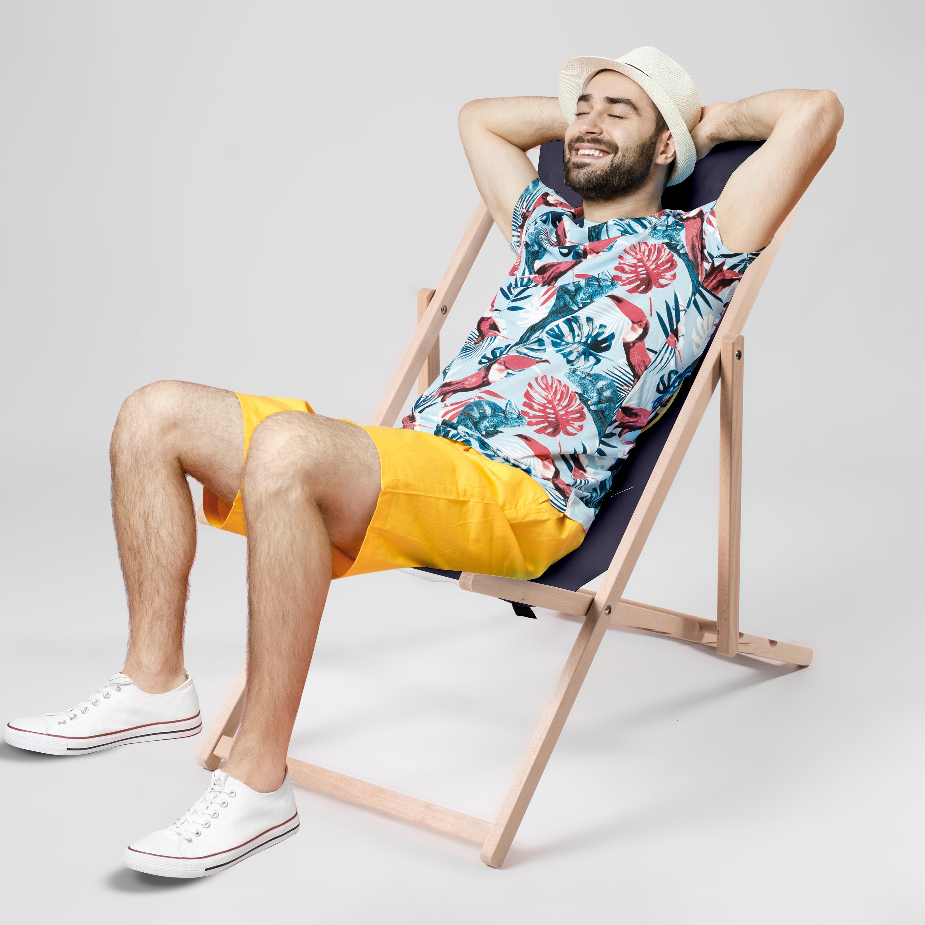 Personalizowany leżak ze zdjęciami na 40 urodziny