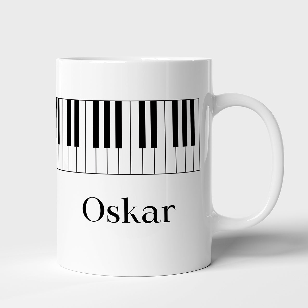 Personalizowany kubek - prezent dla pianisty
