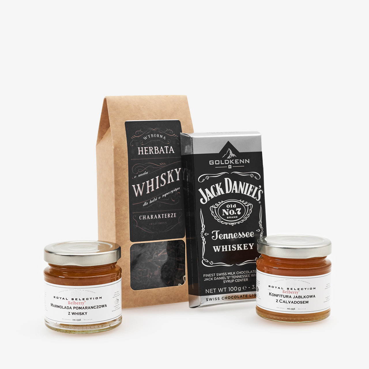 Kosz prezentowy - prezent dla miłośnika whisky