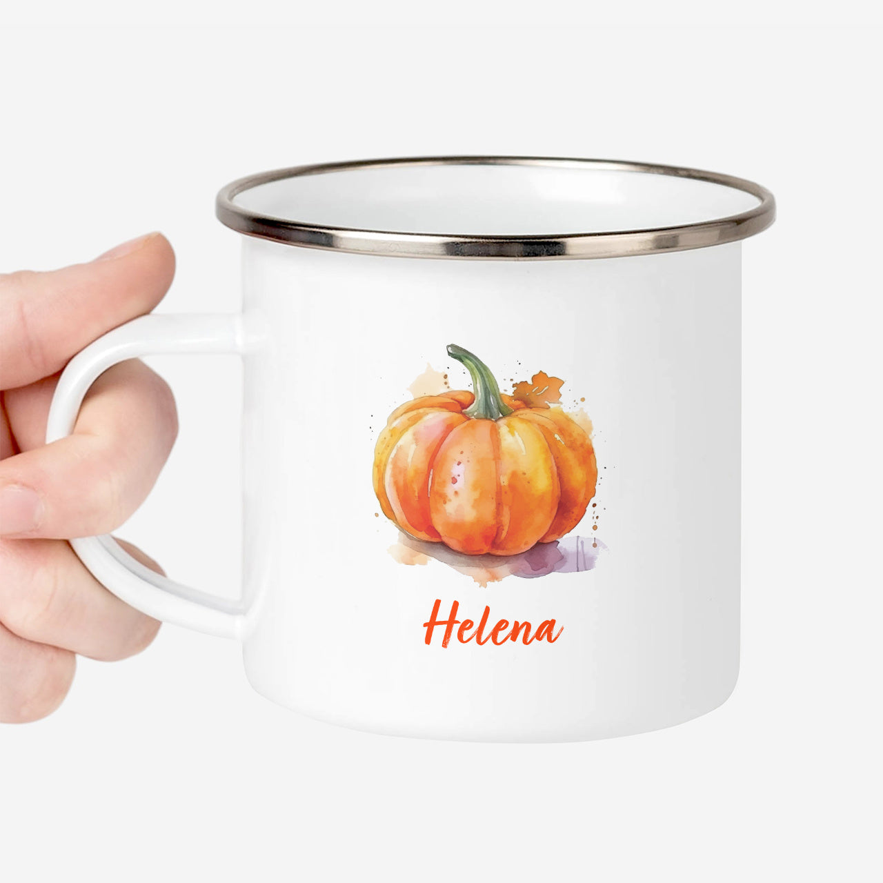 Imienny kubek z dynią