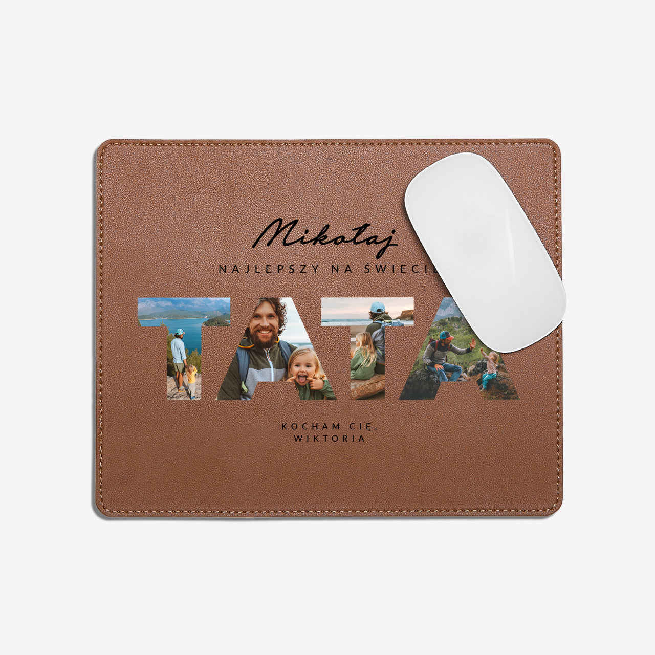 Podkładka personalizowana - prezent do biura dla taty