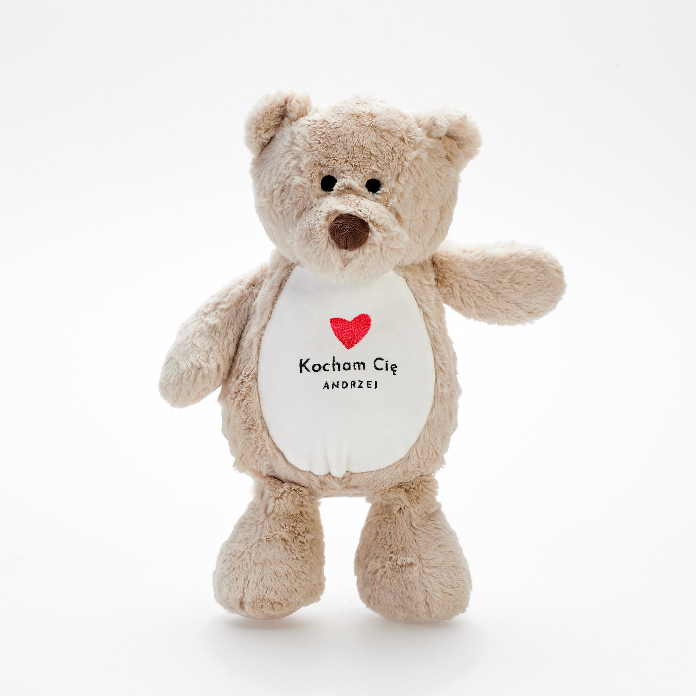 Miś z serduszkiem - prezent na walentynki dla niej miś na walentynki prezent na walentynki dla dziewczyny