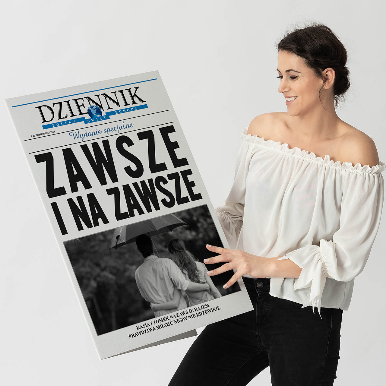 Kartka na rocznicę - upominek ze zdjęciem dla pary
