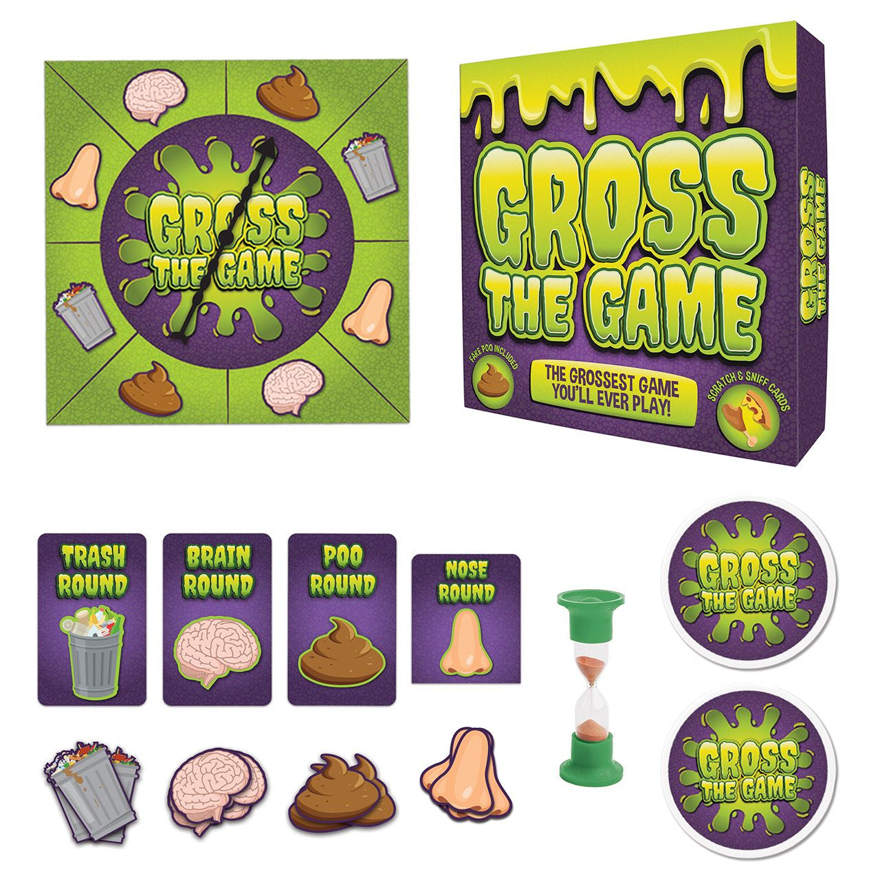 Ciekawa gra planszowa GROSS THE GAME