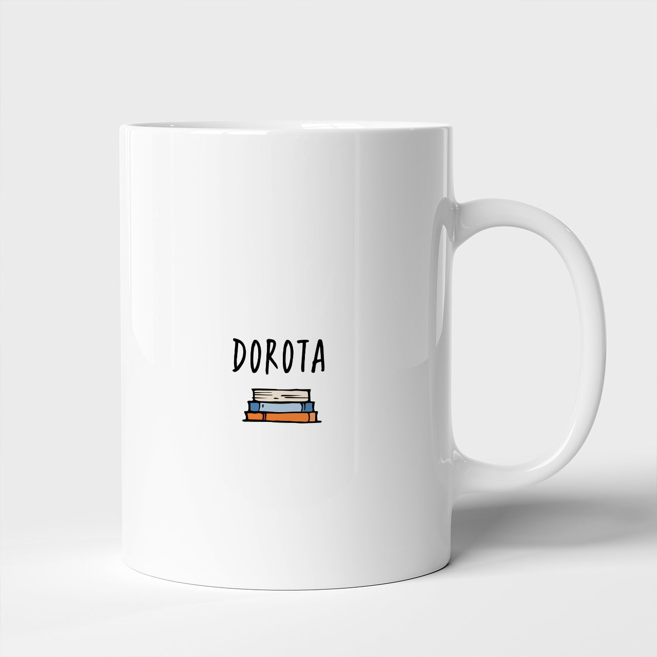 Kubek personalizowany - prezent dla móla książkowego