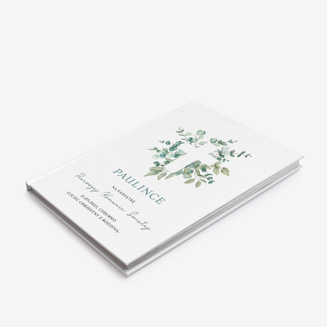 Personalizowana biblia na Komunię biblia komunijna pamiątka komunii świętej pamiątka komunijna