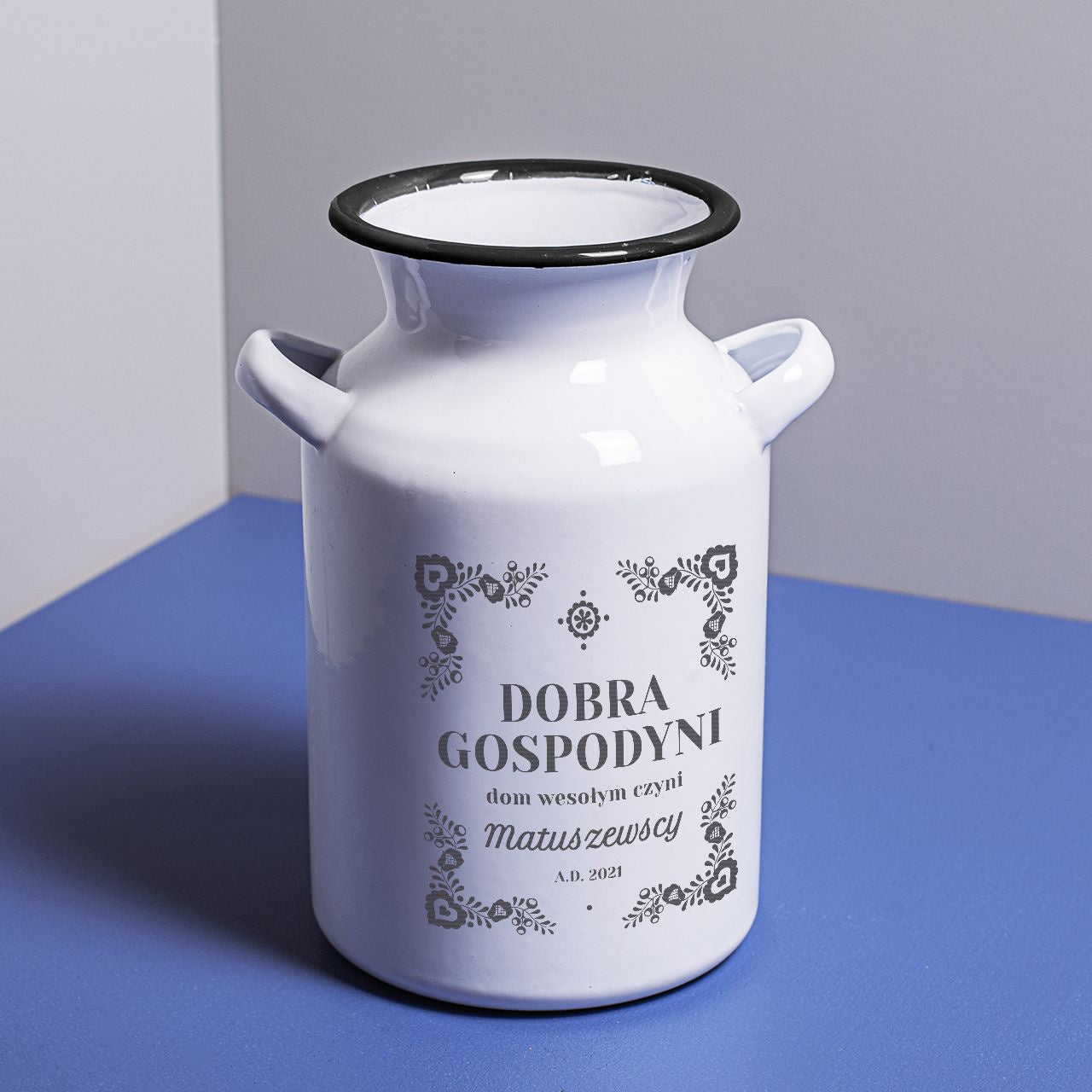 Dzbanek ozdobny na prezent dla gospodyni