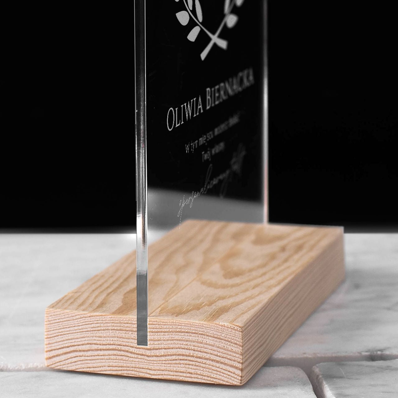 Grawerowana statuetka - zwycięzca