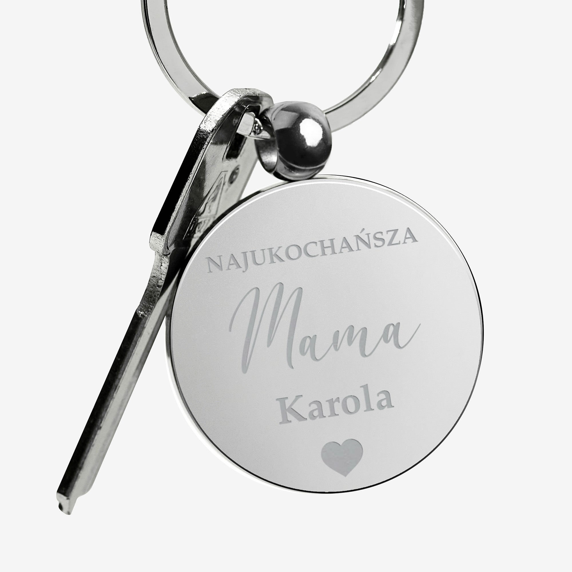 Personalizowany breloczek dla mamy - upominek z okazji Dnia Mamy