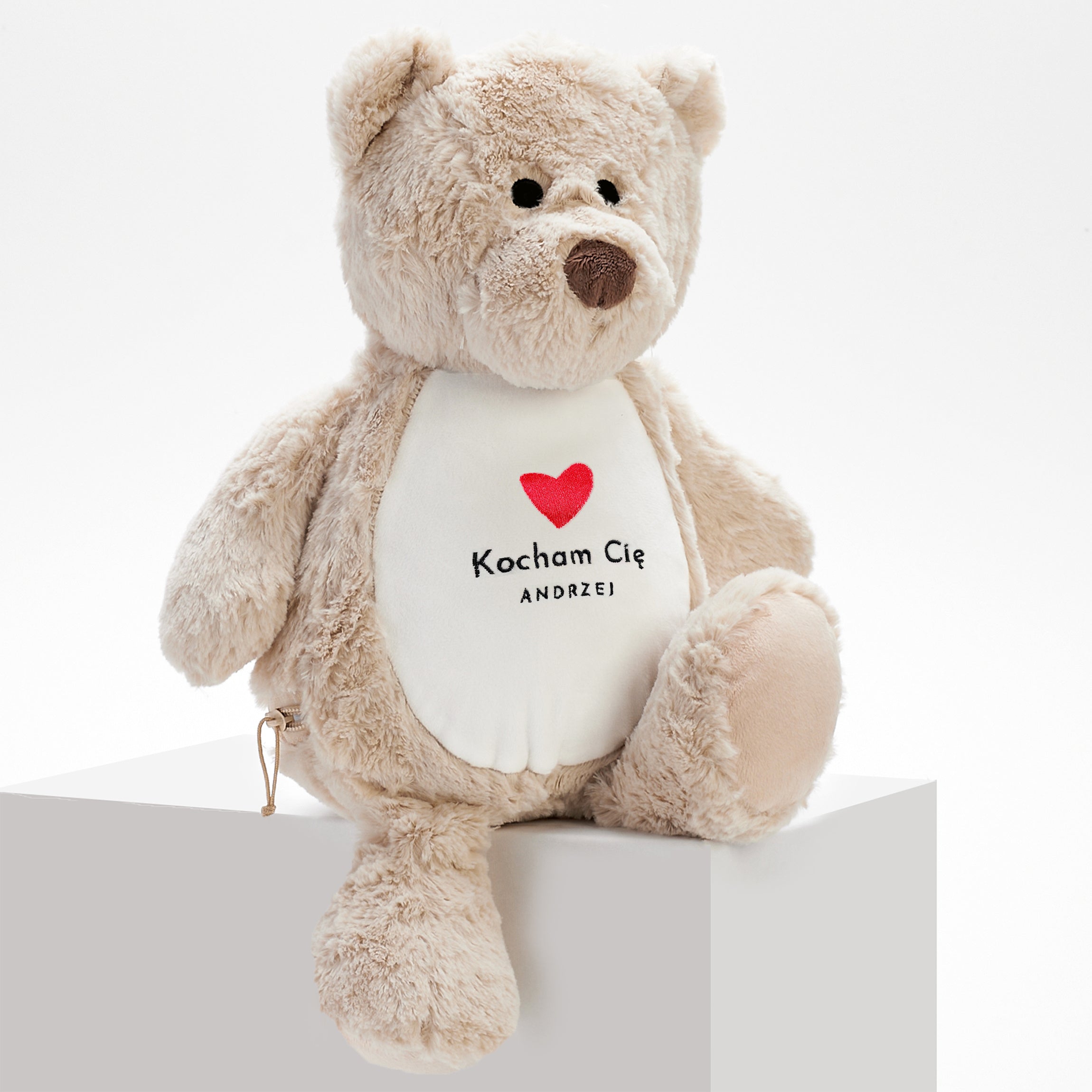 Miś z serduszkiem - prezent na walentynki dla niej miś na walentynki prezent na walentynki dla dziewczyny