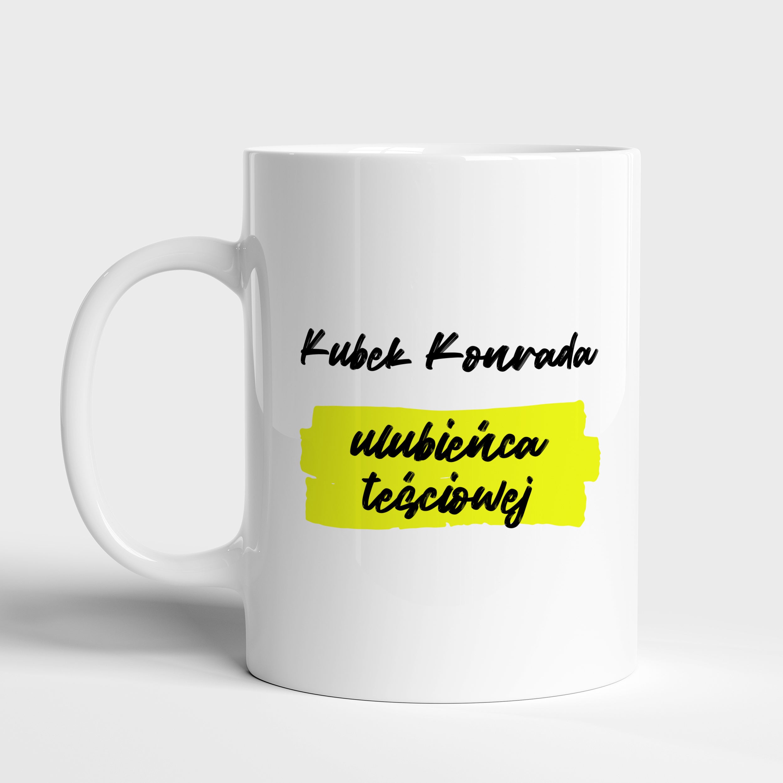 Personalizowany kubek dla zięcia od teściowej - Ulubieniec