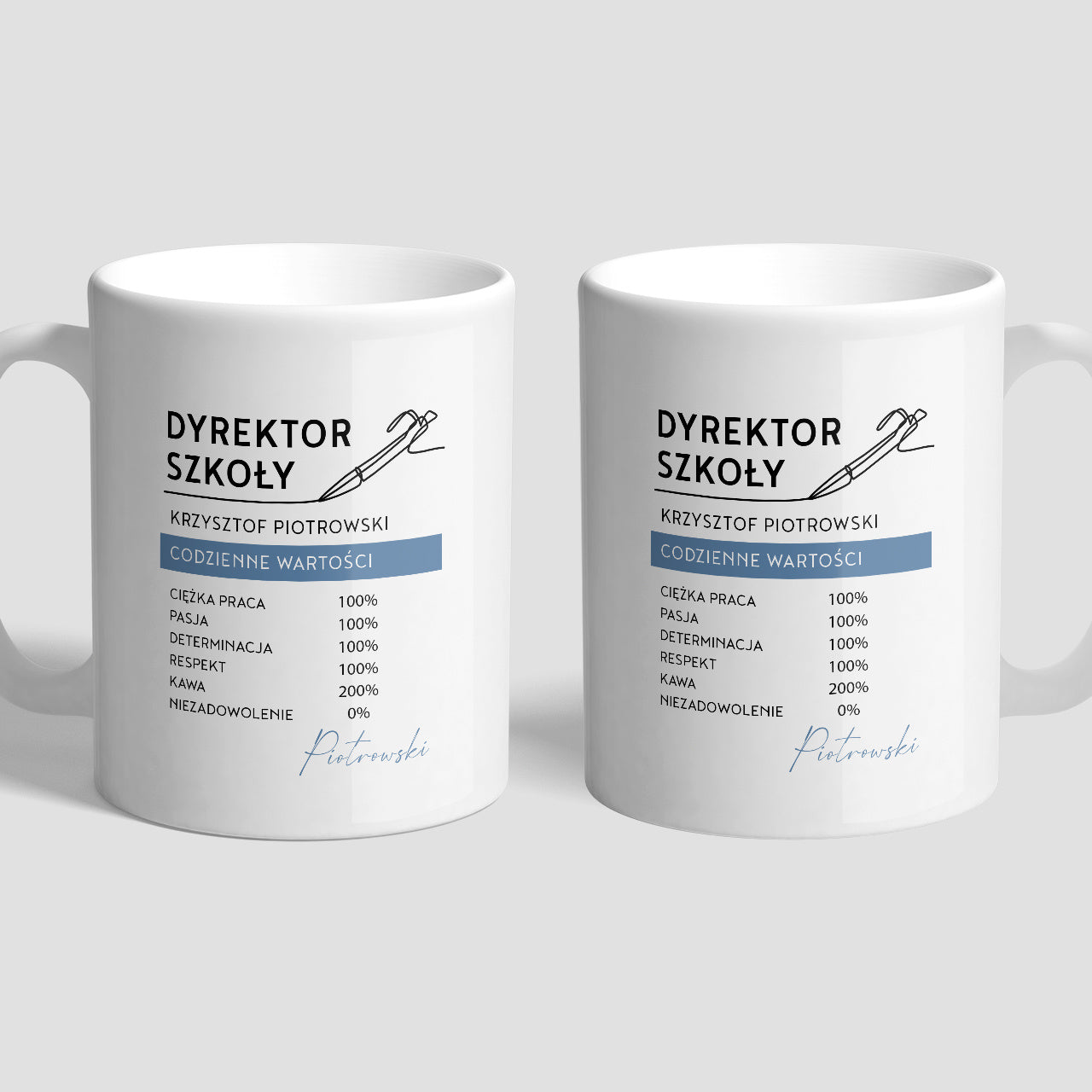 Personalizowany kubek - prezent dla dyrektora szkoły